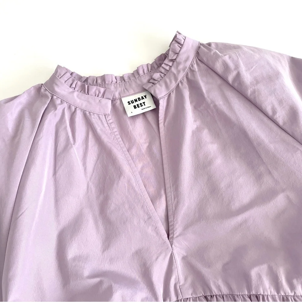 ⭐️HOST Pick⭐️ Aritzia Sunday Best Alice Taffeta Dress - Picture 9 of 14